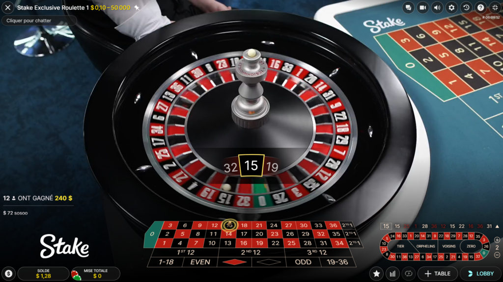 roulette stake